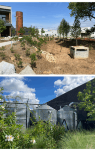 Water management features